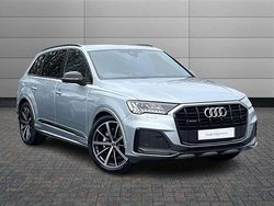 Silver Used 2023 Audi Q7 Black Edition SUV | £47,490 (Fair price)