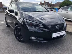 Black Used 2022 Nissan Leaf Tekna Hatchback | £11,899 (A bit pricey)