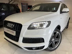 White Used 2015 Audi Q7 S-line plus SUV | £12,995 (Good price)