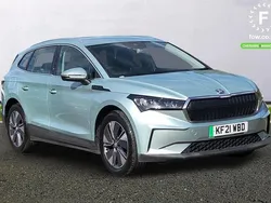 Silver Used 2021 Skoda Enyaq iV ecoSuite SUV | £17,199 (Fair price)