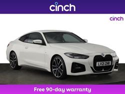 White Used 2021 BMW 420 M Sport Coupe | £27,299 (Fair price)