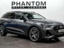 Grey Used 2021 Audi e-tron Black Edition SUV | £29,490 (A bit pricey)