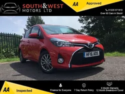 Red Used 2016 Toyota Yaris Hatchback | £6,775 (Fair price)