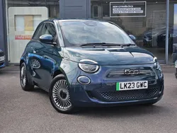 Green Used 2023 Fiat 500e Icon Hatchback | £14,899 (Fair price)