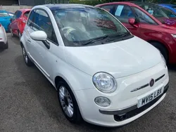 White Used 2015 Fiat 500 Lounge Hatchback | £5,790 (Good price)