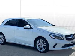 White Used 2017 Mercedes A180 Premium Hatchback | £10,157 (Good price)