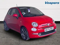 Red Used 2024 Fiat 500 Hatchback | £14,742 (Expensive)