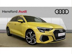 Yellow Used 2022 Audi A3 S-Line Hatchback | £22,889 (Fair price)