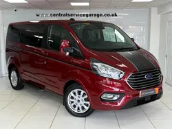 Red Used 2021 Ford Tourneo Custom Titanium MPV | £31,995