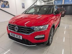 Red Used 2018 VW T-Roc Design SUV | £13,495 (A bit pricey)
