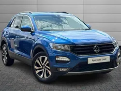 Blue Used 2021 VW T-Roc Active SUV | £17,995 (Fair price)