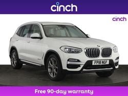 White Used 2018 BMW X3 xLine SUV | £21,249 (Good price)