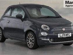 Grey Used 2021 Fiat 500 Dolcevita Hatchback | £10,483 (Fair price)