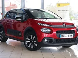 Red Used 2018 Citroën C3 Flair Hatchback | £9,580 (Fair price)