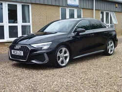 Black Used 2021 Audi A3 S-Line Sedan | £16,995 (Fair price)