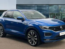 Blue Used 2021 VW T-Roc R-line SUV | £24,157 (Fair price)