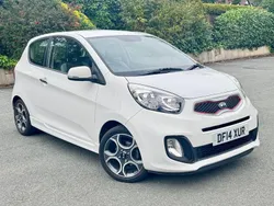 White Used 2014 Kia Picanto 2 Hatchback | £5,795 (Fair price)