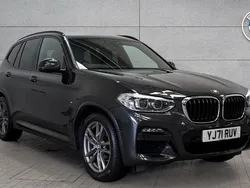Grey Used 2021 BMW X3 M Sport SUV | £29,500 (Good price)