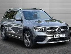Mountain grey Used 2020 Mercedes GLB220 AMG line SUV | £26,990 (Good price)