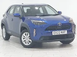 Blue Used 2022 Toyota Yaris Hybrid Estate | £17,498 (Super price)