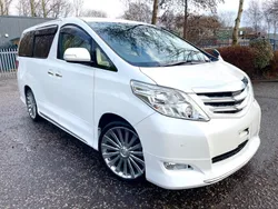 White Used 2008 Toyota Alphard Platinum MPV | £10,499