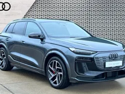 Grey Used 2024 Audi Q6 e-tron Advanced SUV | £63,784 (Fair price)