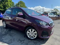 Purple Used 2016 Peugeot 108 Active Hatchback | £5,790 (Fair price)