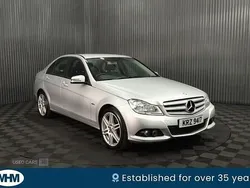 Silver Used 2013 Mercedes C220 SE Sedan | £5,995 (Fair price)