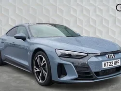 Grey Used 2022 Audi e-tron GT quattro Comfort Sedan | £40,750 (Super price)