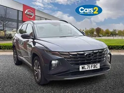 Blue Used 2021 Hyundai Tucson Premium SUV | £17,290 (Fair price)