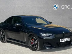 Black sapphire metallic paint Used 2025 BMW 220 M Sport Coupe | £33,995 (Fair price)