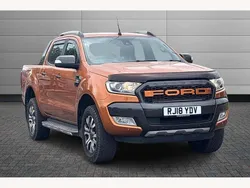 Orange Used 2018 Ford Ranger Wildtrack Pickup | £15,490 (Good price)