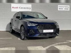 Navarra blue metallic Used 2024 Audi Q3 Sportback Black Edition SUV | £37,990 (A bit pricey)