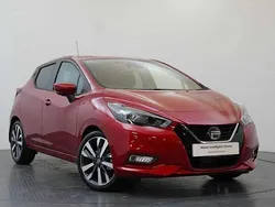 Red Used 2022 Nissan Micra Tekna Hatchback | £13,799 (A bit pricey)