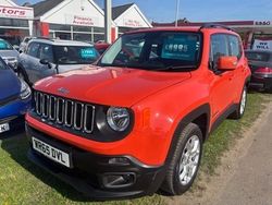 Orange Used 2015 Jeep Renegade Longitude SUV | £8,995 (Expensive)