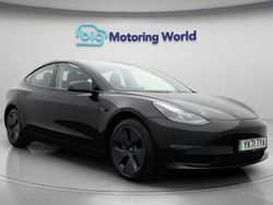 Black Used 2021 Tesla Model 3 Long Range AWD Sedan | £19,200 (Fair price)