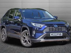 Blue Used 2022 Toyota RAV4 Hybrid Design SUV | £28,000 (Good price)