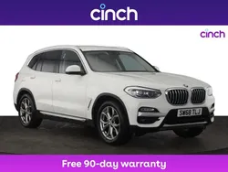 White Used 2018 BMW X3 xLine SUV | £20,499 (Expensive)