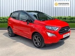 Red Used 2019 Ford Ecosport ST-Line SUV | £9,995 (Fair price)