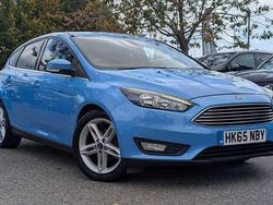 Blue Used 2015 Ford Focus Zetec Hatchback | £4,990 (Fair price)