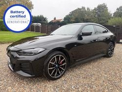 Black Used 2022 BMW i4 M Sport Sedan | £18,490