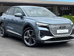 Blue Used 2024 Audi Q4 Sportback e-tron S-Line SUV | £33,995 (Fair price)