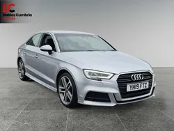 Silver Used 2019 Audi A3 S-Line Sedan | £14,950 (Good price)