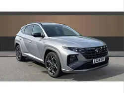 Silver Used 2024 Hyundai Tucson N Line SUV | £28,571 (Fair price)