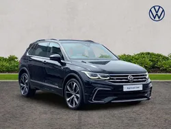 Black Used 2021 VW Tiguan R-line SUV | £27,000 (Fair price)