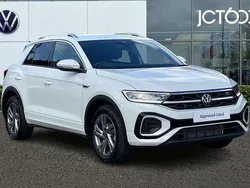 White Used 2024 VW T-Roc R-line SUV | £26,717 (Fair price)
