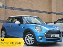Blue Used 2016 Mini Cooper Hatch Hatchback | £3,599 (Fair price)
