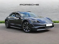 Grey Used 2021 Porsche Taycan Cross Turismo Sedan | £50,850 (Fair price)