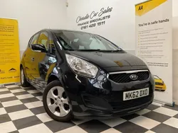 Black Used 2012 Kia Venga 2 Hatchback | £3,995 (Expensive)