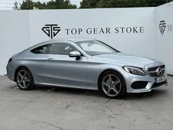 Silver Used 2018 Mercedes C220 AMG line Coupe | £13,295 (Good price)